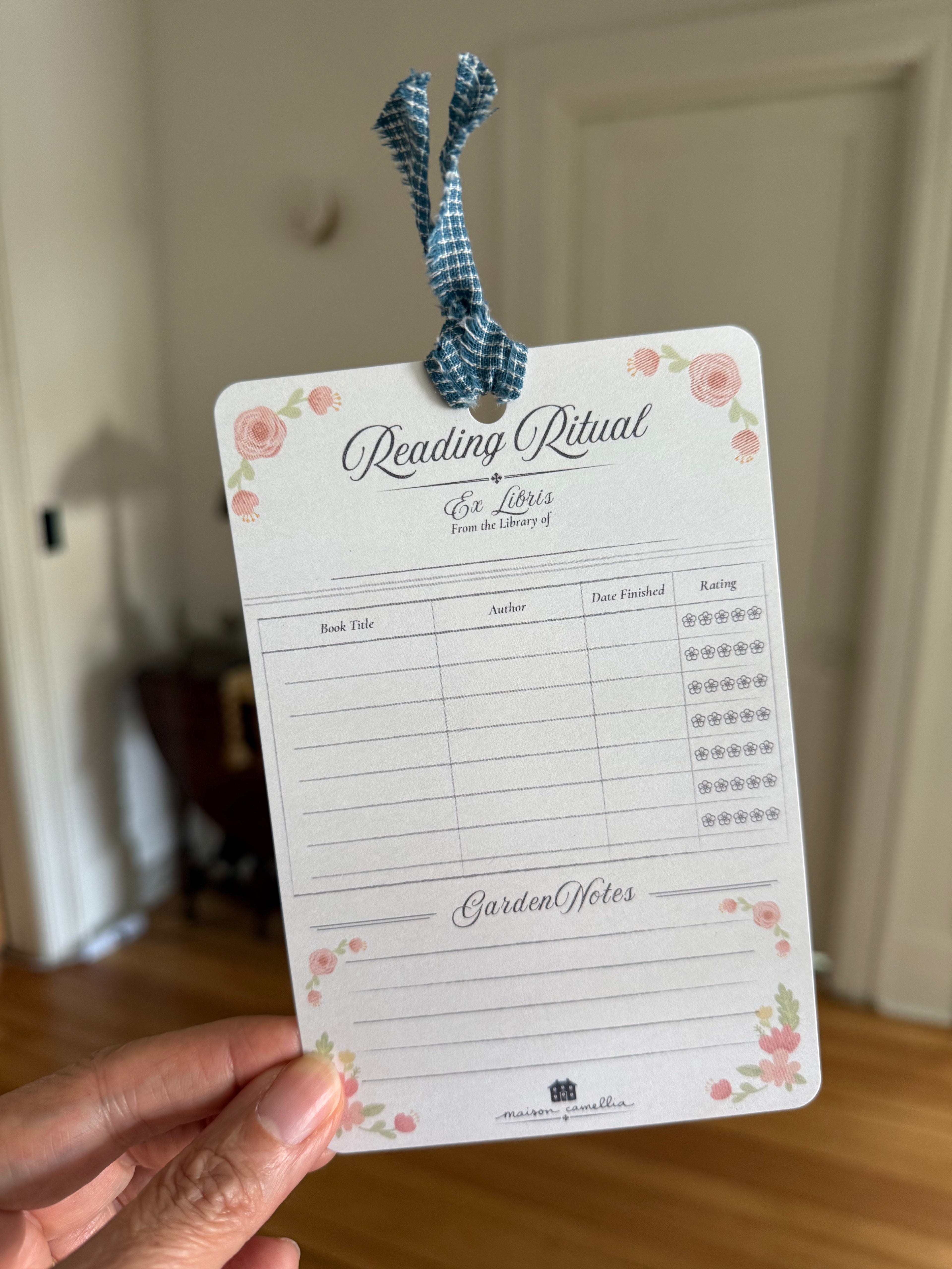 Reading Ritual Card