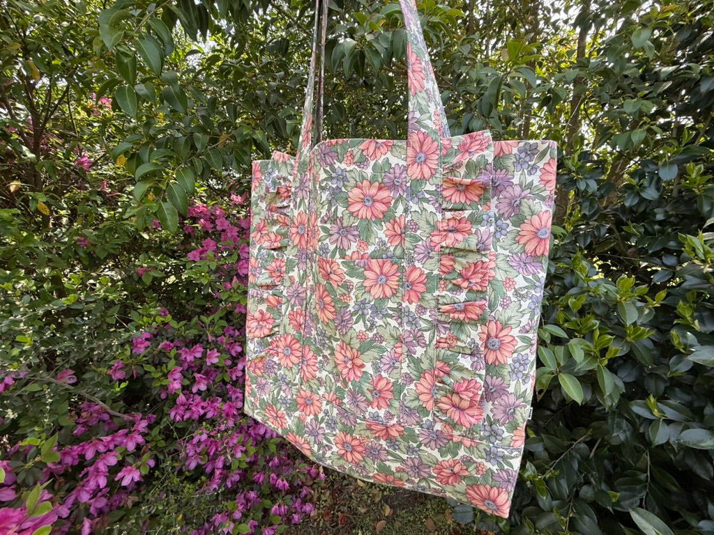 Savannah Ruffle Tote