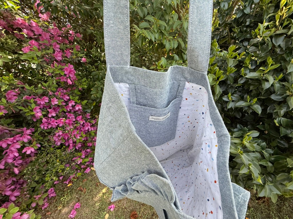 Savannah Ruffle Tote